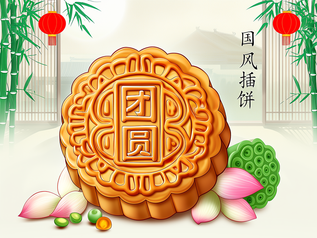 月饼的画画
